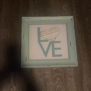 Hobby Lobby Love Frame in Soft Pastels